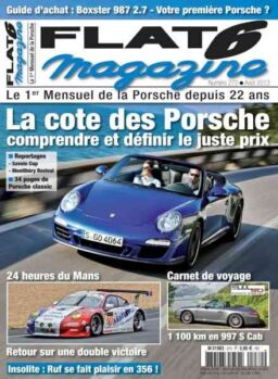 Flat 6 Magazine – Aout 2013