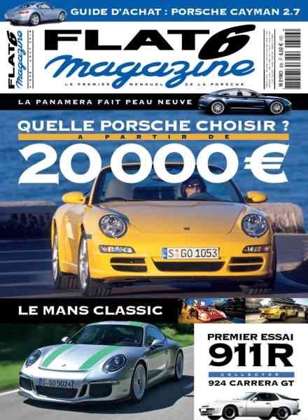 Flat 6 Magazine – Aout 2016 Cover