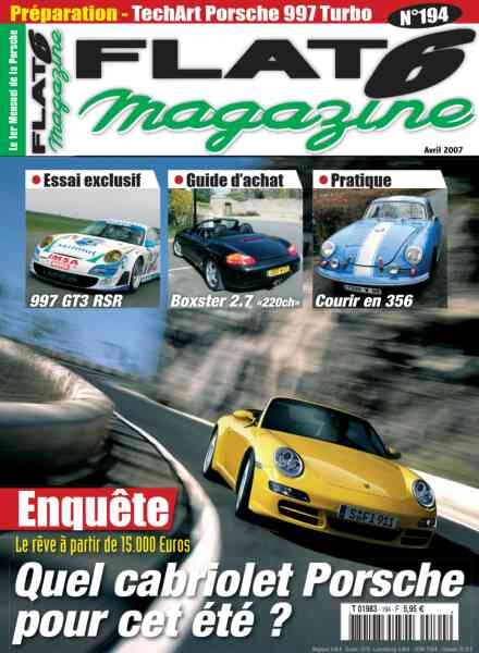 Flat 6 Magazine – Avril 2007 Cover
