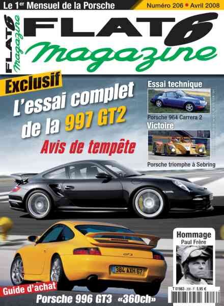 Flat 6 Magazine – Avril 2008 Cover