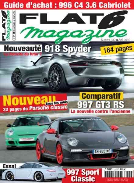 Flat 6 Magazine – Avril 2010 Cover