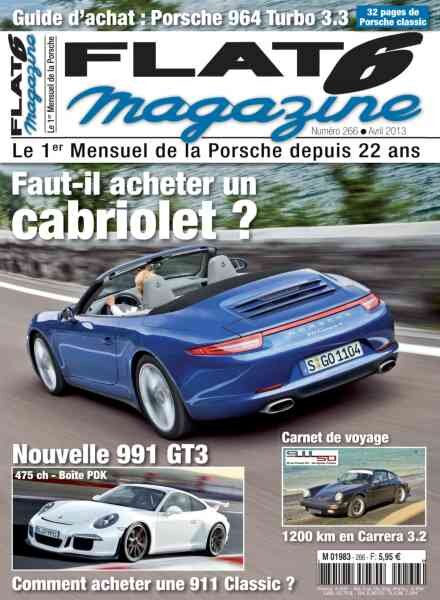 Flat 6 Magazine – Avril 2013 Cover
