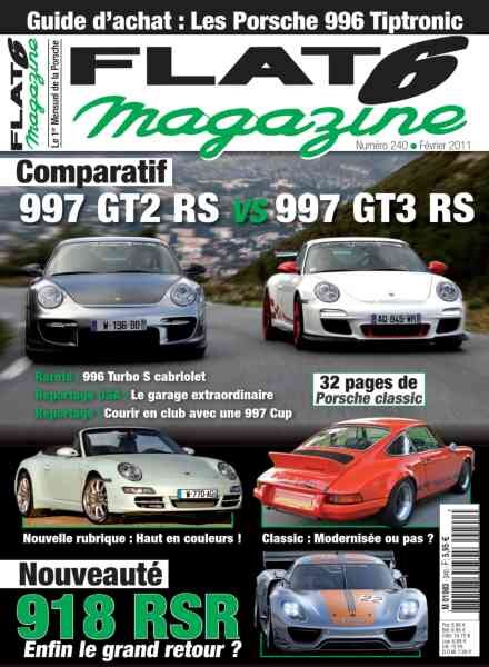 Flat 6 Magazine – Fevrier 2011 Cover