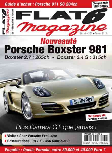 Flat 6 Magazine – Fevrier 2012 Cover