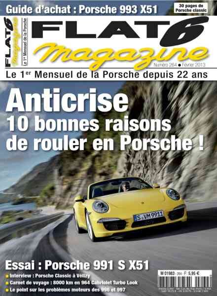 Flat 6 Magazine – Fevrier 2013 Cover