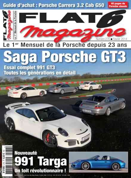 Flat 6 Magazine – Fevrier 2014 Cover