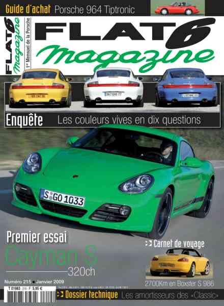 Flat 6 Magazine – Janvier 2009 Cover