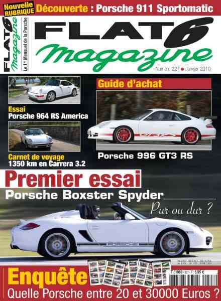 Flat 6 Magazine – Janvier 2010 Cover