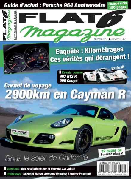 Flat 6 Magazine – Janvier 2012 Cover
