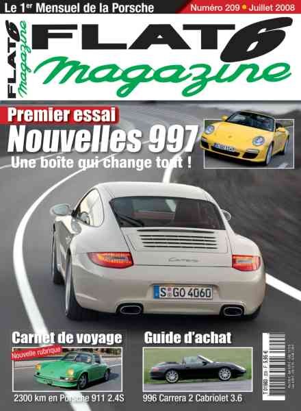 Flat 6 Magazine – Juillet 2008 Cover