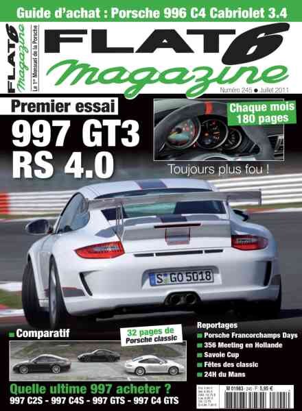Flat 6 Magazine – Juillet 2011 Cover