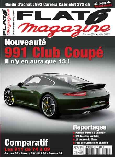 Flat 6 Magazine – Juillet 2012 Cover