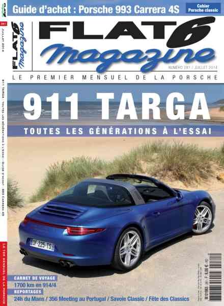 Flat 6 Magazine – Juillet 2014 Cover