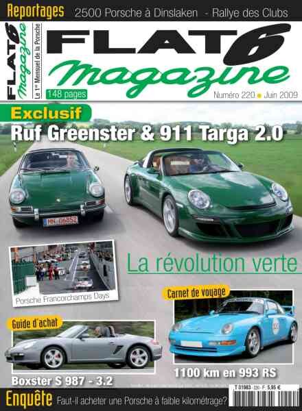 Flat 6 Magazine – Juin 2009 Cover
