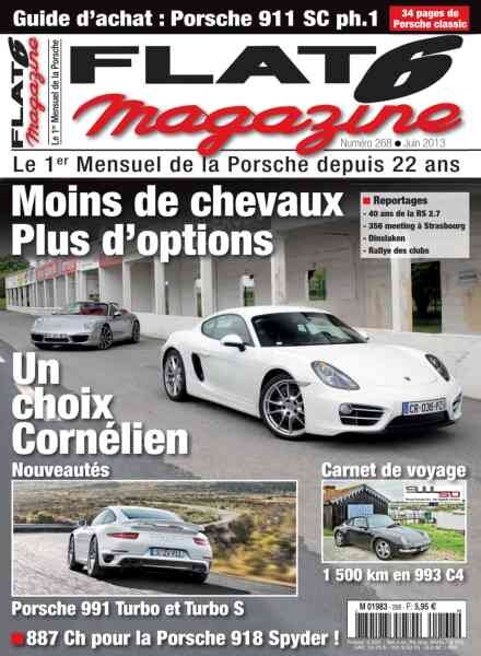 Flat 6 Magazine – Juin 2013 Cover