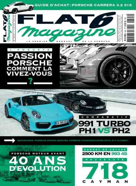 Flat 6 Magazine – Juin 2016 Cover
