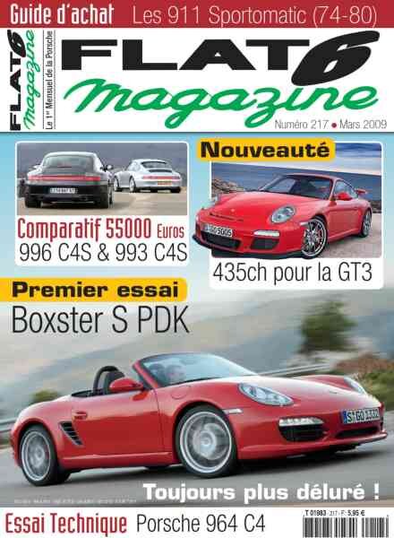 Flat 6 Magazine – Mars 2009 Cover