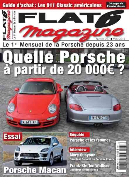 Flat 6 Magazine – Mars 2014 Cover
