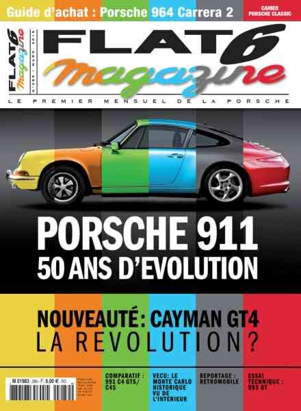 Flat 6 Magazine – Mars 2015 Cover