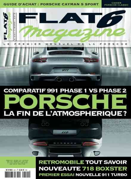 Flat 6 Magazine – Mars 2016 Cover