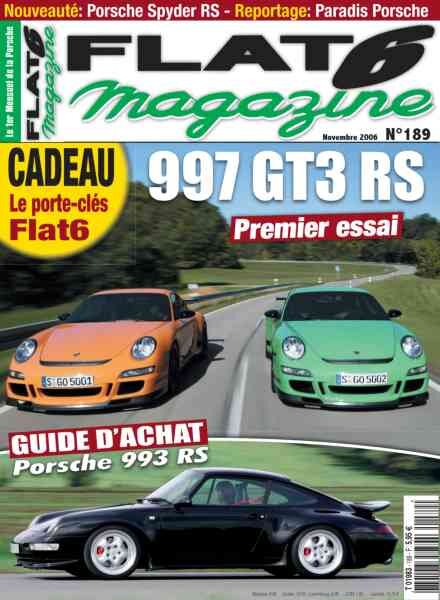Flat 6 Magazine – Novembre 2006 Cover