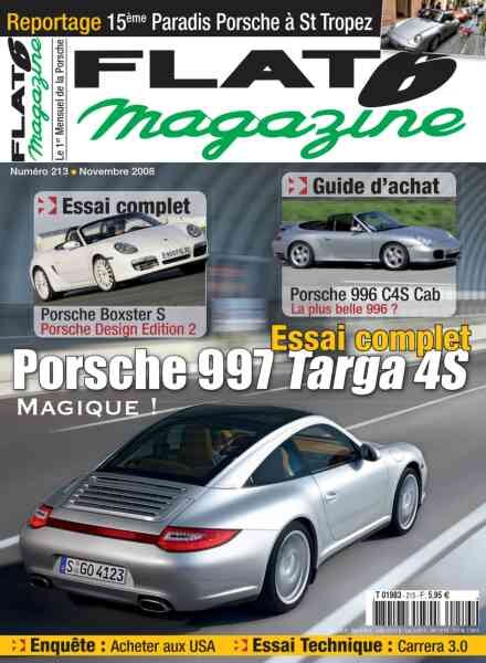 Flat 6 Magazine – Novembre 2008 Cover
