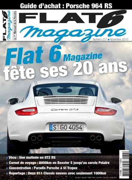 Flat 6 Magazine – Novembre 2010 Cover