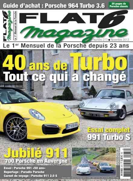 Flat 6 Magazine – Novembre 2013 Cover