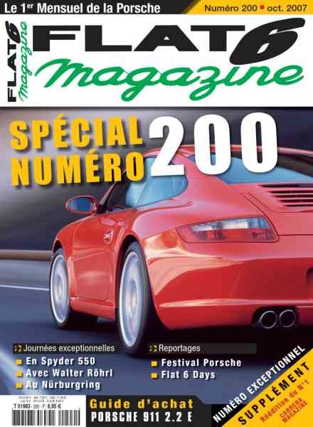 Flat 6 Magazine – Octobre 2007 Cover