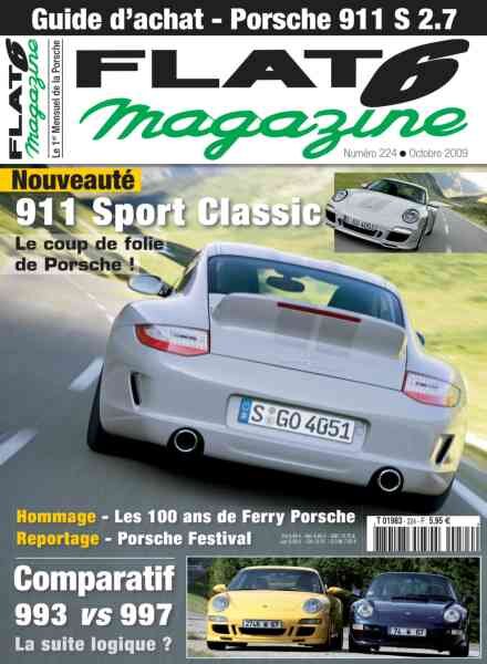 Flat 6 Magazine – Octobre 2009 Cover