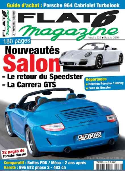 Flat 6 Magazine – Octobre 2010 Cover