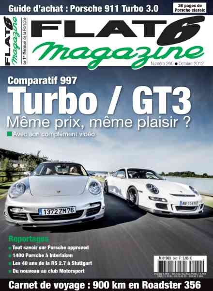 Flat 6 Magazine – Octobre 2012 Cover