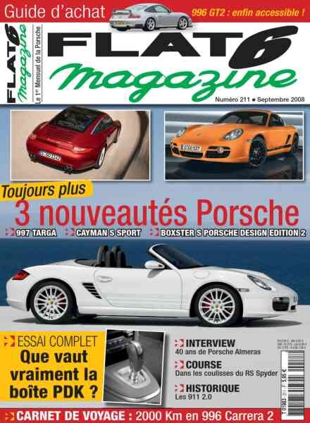Flat 6 Magazine – Septembre 2008 Cover