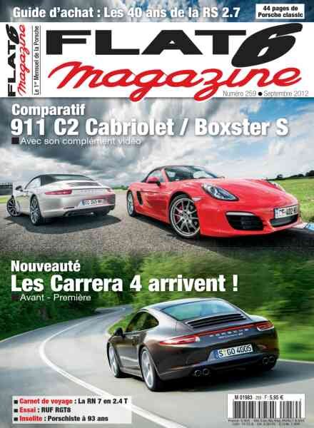Flat 6 Magazine – Septembre 2012 Cover