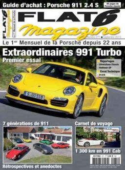 Flat 6 Magazine – Septembre 2013