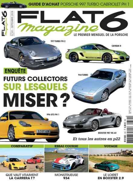 Flat 6 Magazine – Septembre 2018 Cover
