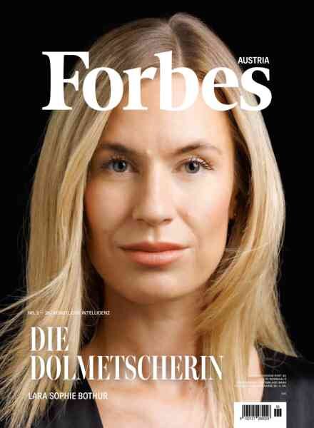 Forbes Austria – Juli 2026 Cover