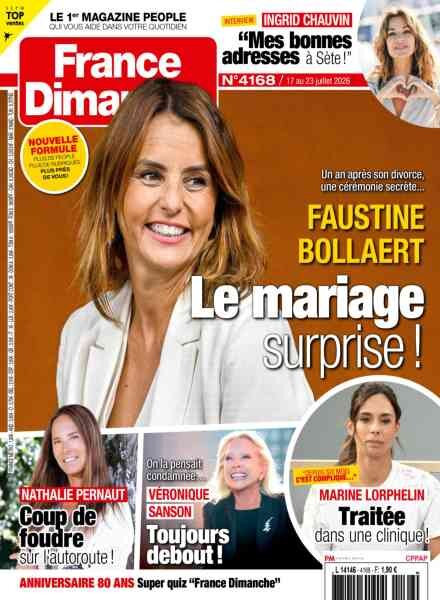 France Dimanche – 17 Juillet 2026 Cover