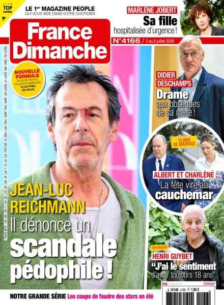 France Dimanche – 3 Juillet 2026 Cover