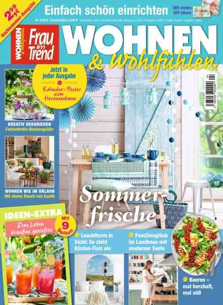 Frau im Trend Wohnen & Wohlfuhlen – Nr 4 2026 Cover