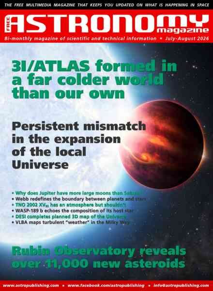Free Astronomy – July-August 2026 Cover
