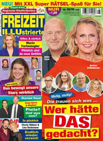 Freizeit Illustrierte – August-September 2026 Cover
