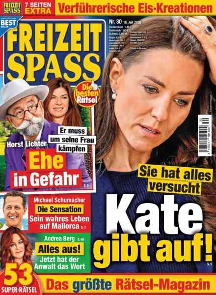 Freizeit Spass – 14 Juli 2026 Cover