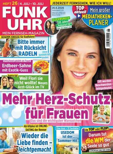 Funk Uhr – 26 Juni 2026 Cover