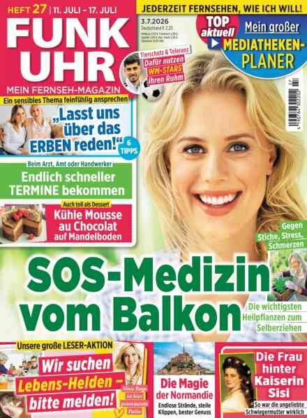 Funk Uhr – 3 Juli 2026 Cover