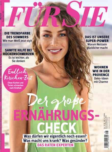 Fur Sie – 15 Juli 2026 Cover