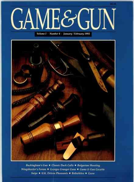 Game & Gun – January-February 1993 Cover