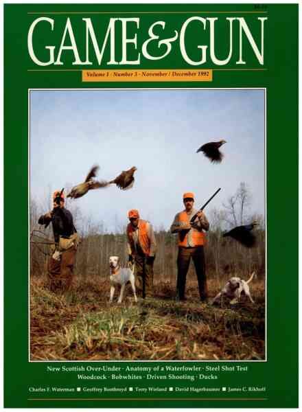 Game & Gun – November-December 1992 Cover