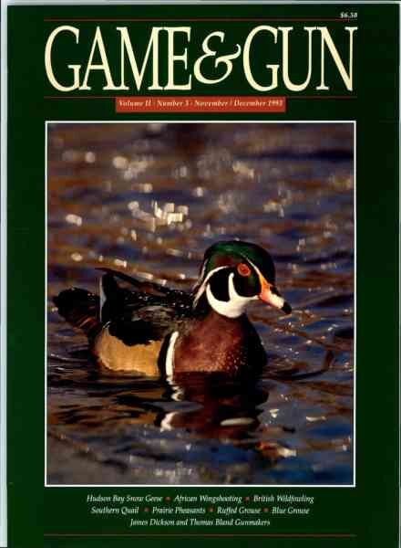 Game & Gun – November-December 1993 Cover