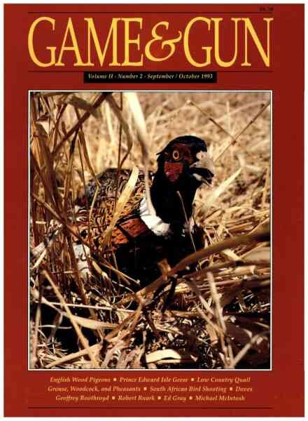 Game & Gun – September-October 1993 Cover